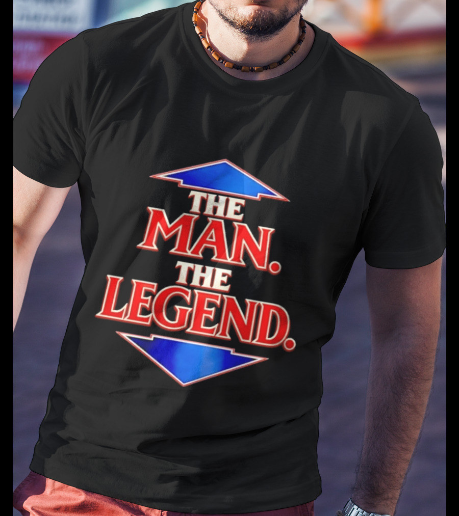 The Man The Legend Motivational Arrowhead T-Shirt
