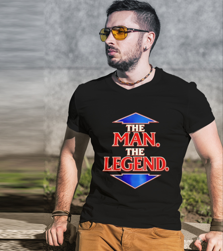 The Man The Legend Motivational Arrowhead T-Shirt