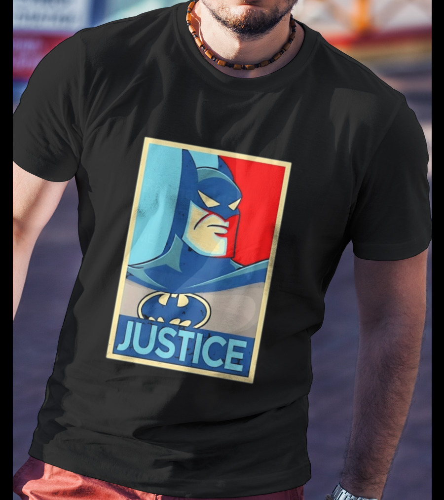 Justice Distressed Batman DC Comics T-Shirt