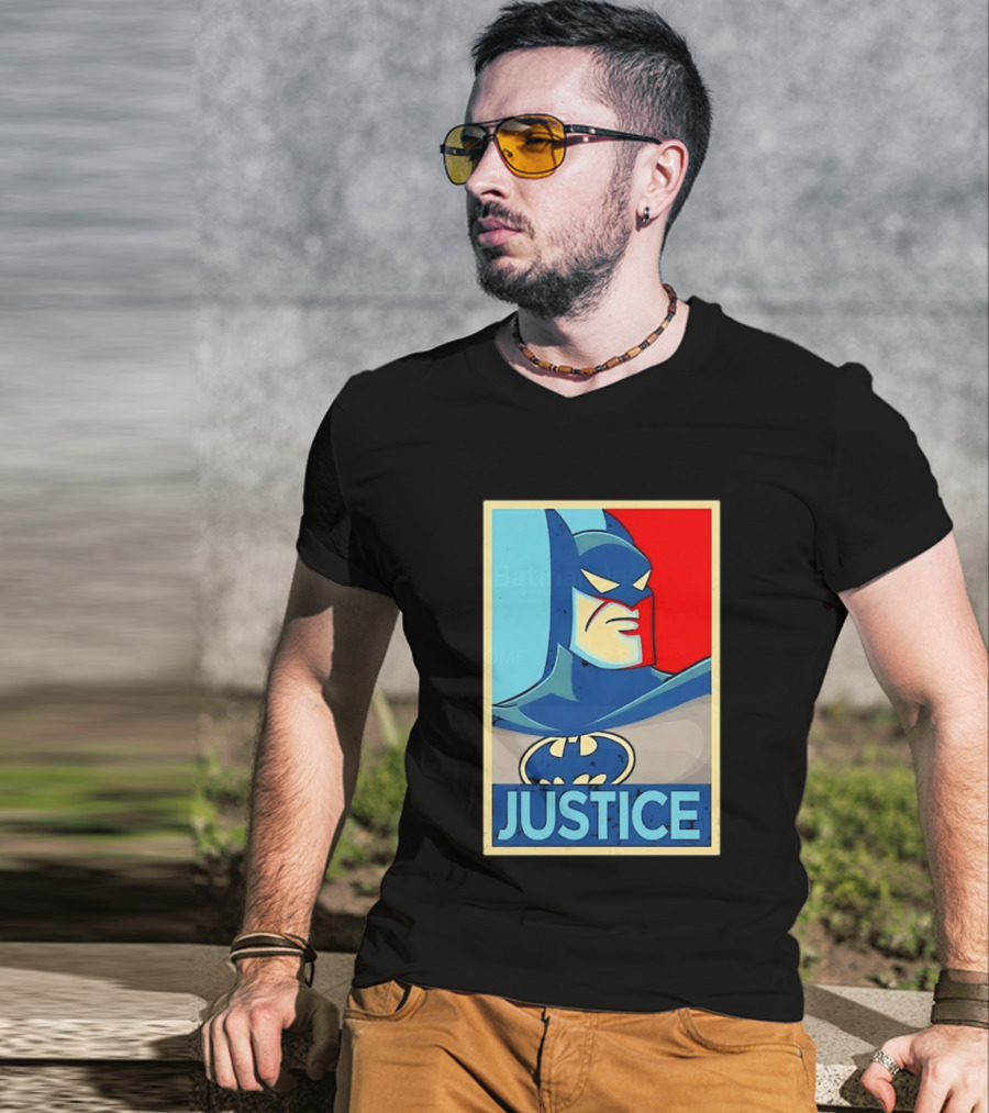 Justice Distressed Batman DC Comics T-Shirt