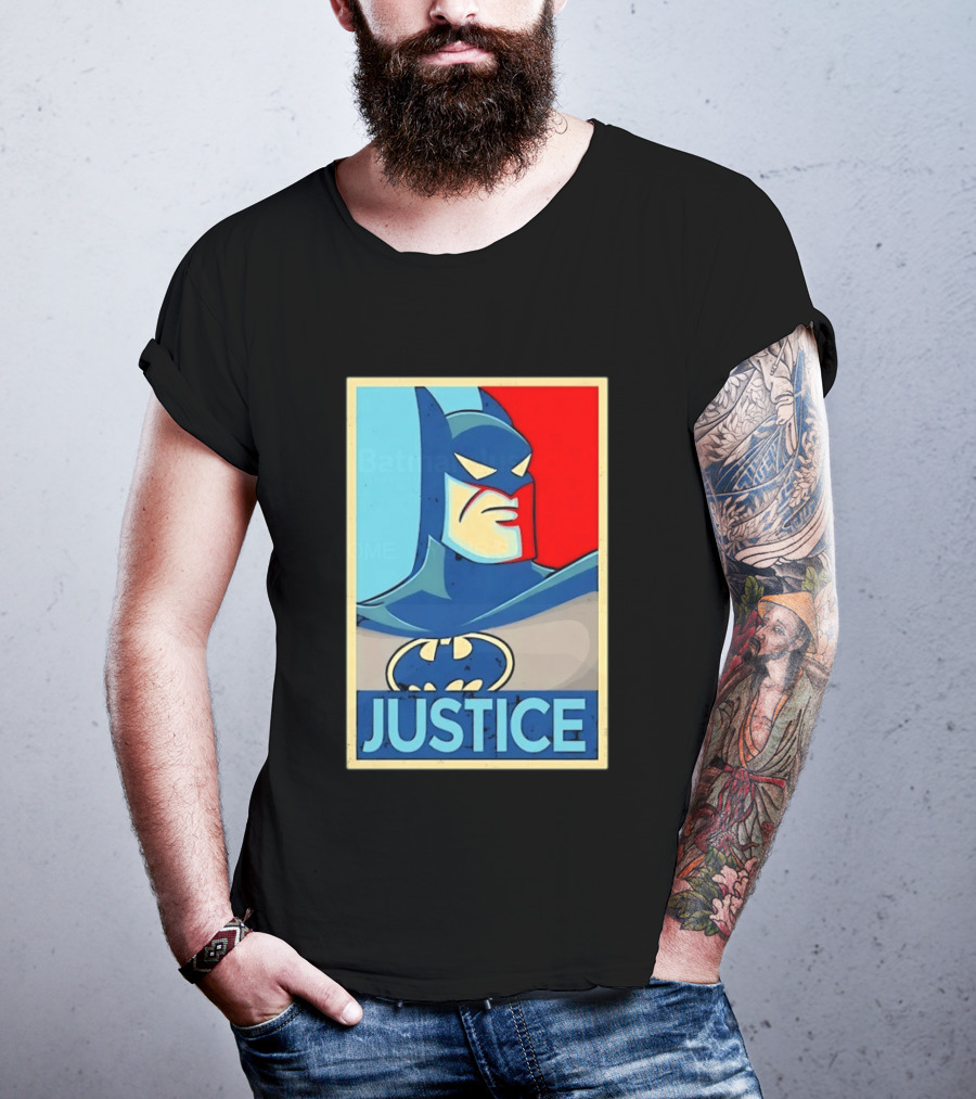Justice Distressed Batman DC Comics T-Shirt
