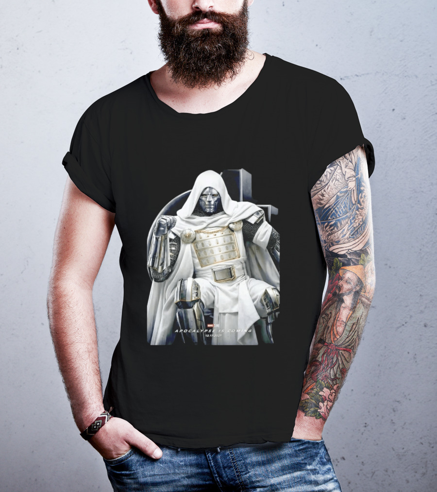 Doctor Doom Marvel Studios Apocalypse Is Coming 12172027 T-Shirt