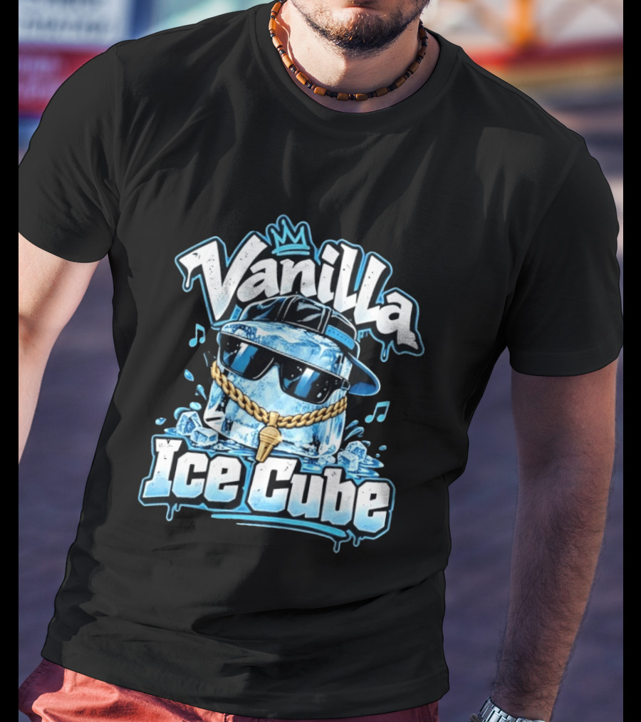 Vanilla Ice Cube Hip Hop Music Rap Cool Ice T-Shirt