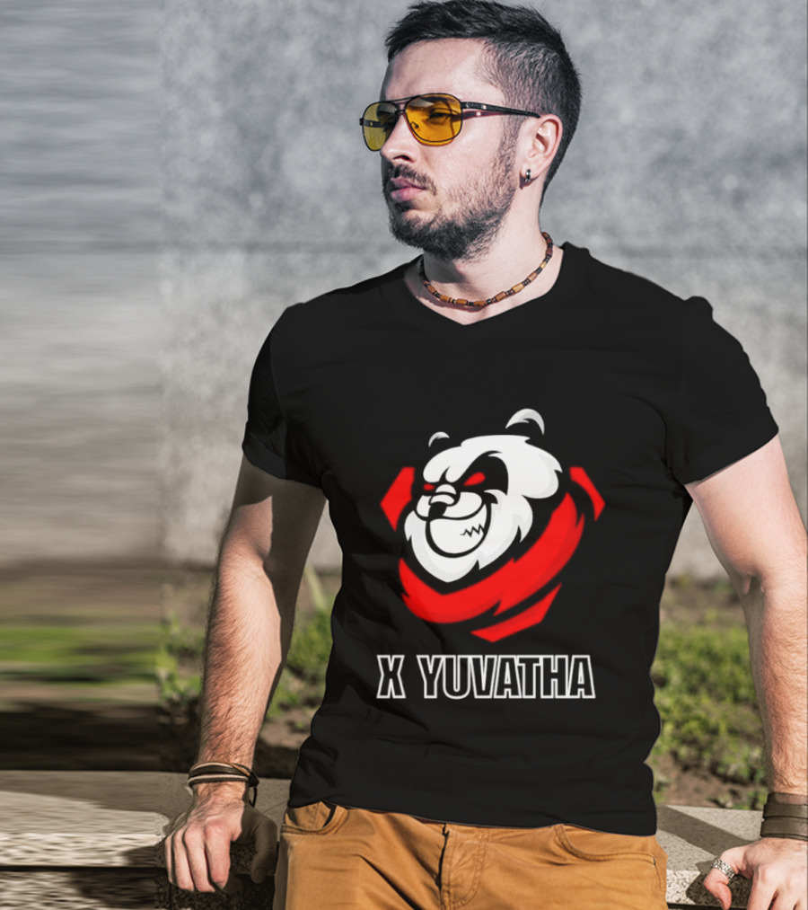 X Yuvatha Panda Gaming Esports T-Shirt