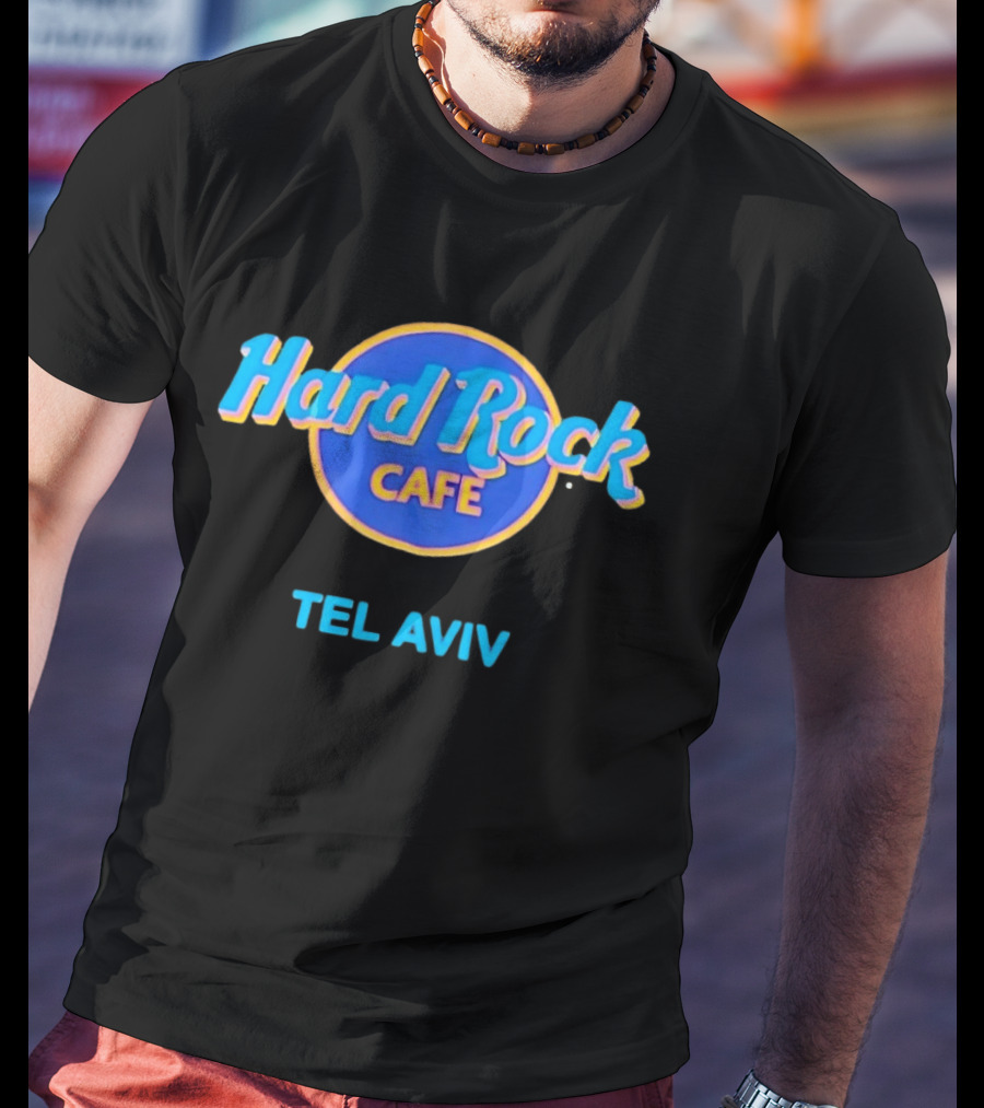 Hard Rock Cafe Tel Aviv Blue Circle T-Shirt