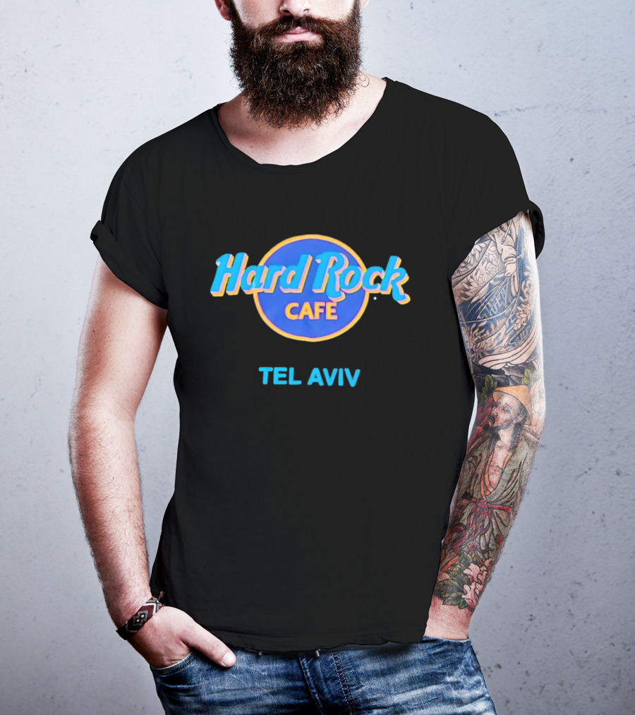 Hard Rock Cafe Tel Aviv Blue Circle T-Shirt