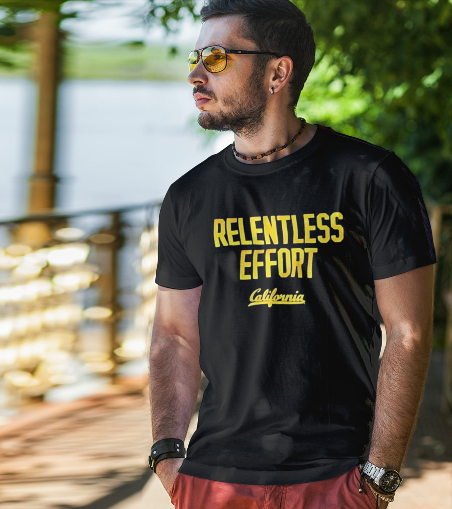 Relentless Effort California Golden Bears T-Shirt