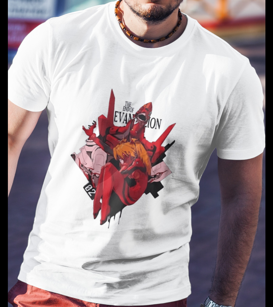 The End Of Evangelion Asuka Langley Soryu Eva Unit 02 T-Shirt