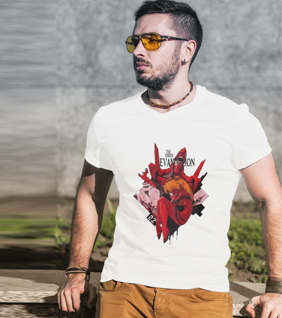 The End Of Evangelion Asuka Langley Soryu Eva Unit 02 T-Shirt