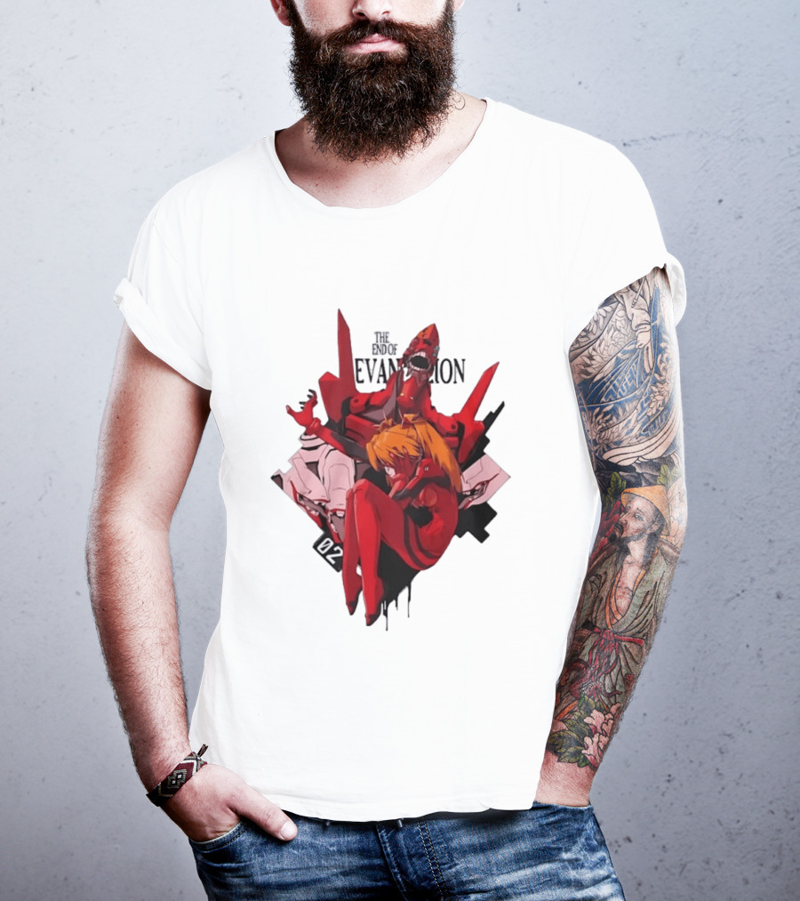 The End Of Evangelion Asuka Langley Soryu Eva Unit 02 T-Shirt