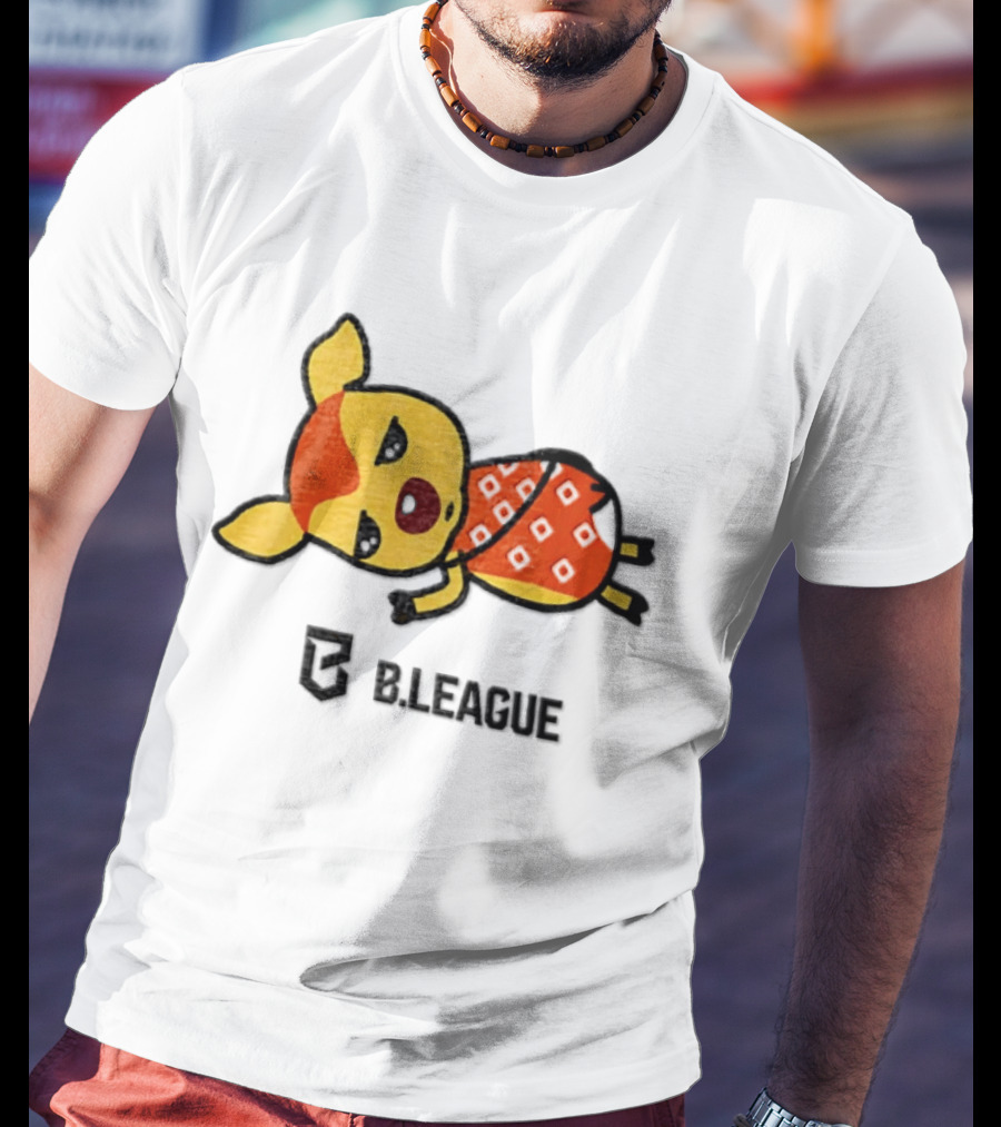 Fauna Animal Crossing Sleeping Character B.LEAGUE T-Shirt