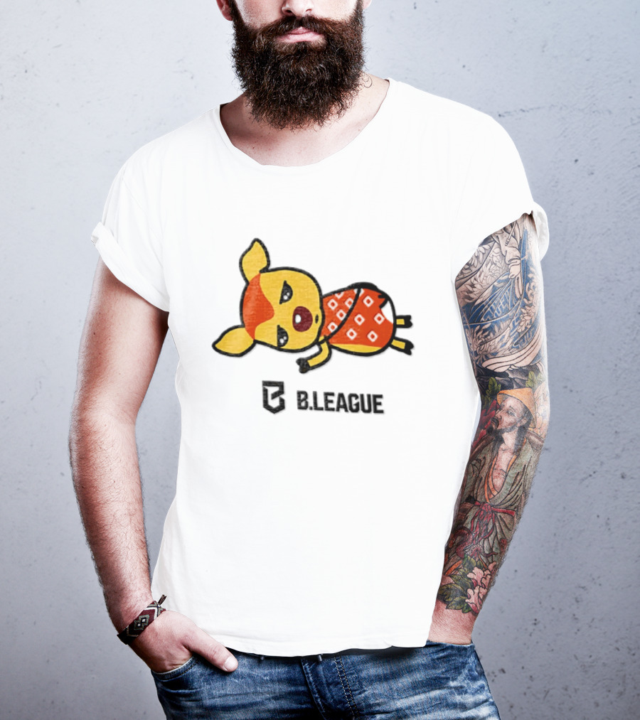 Fauna Animal Crossing Sleeping Character B.LEAGUE T-Shirt