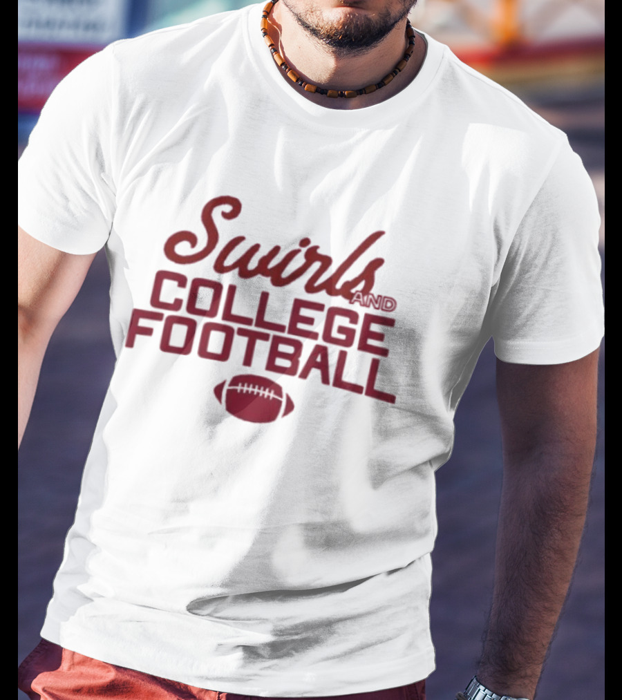 Oklahoma Sooners Swirls College Football T-Shirt