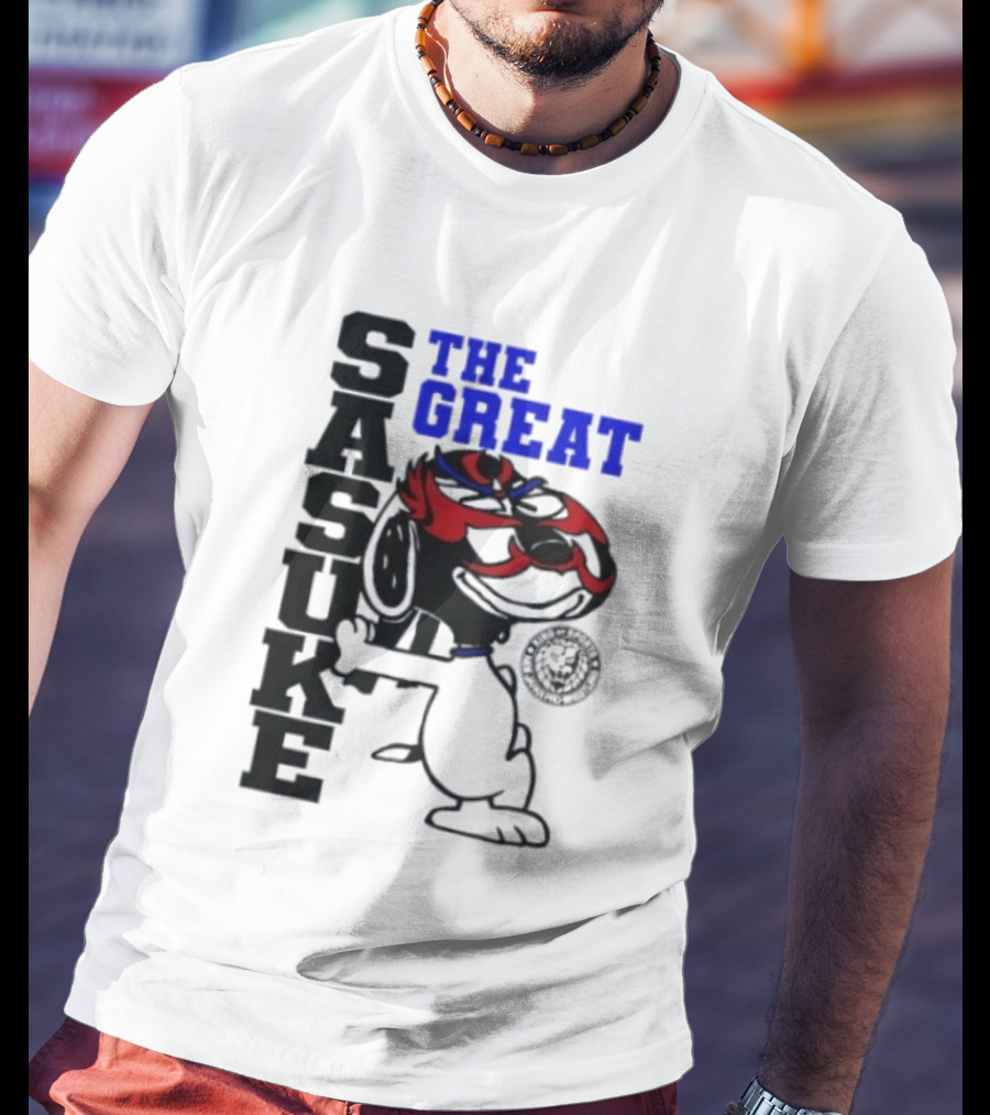 The Great Sasuke Snoopy New Japan Pro Wrestling T-Shirt