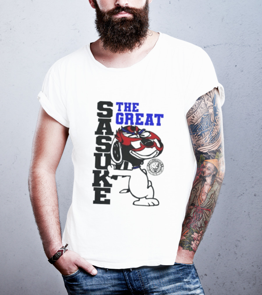 The Great Sasuke Snoopy New Japan Pro Wrestling T-Shirt