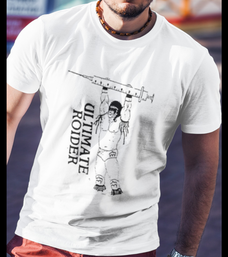 Ultimate Roider Wrestling Syringe Bodybuilder T-Shirt