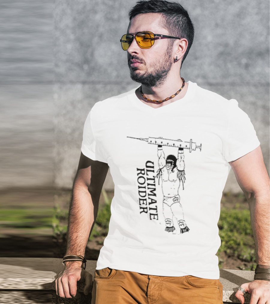 Ultimate Roider Wrestling Syringe Bodybuilder T-Shirt