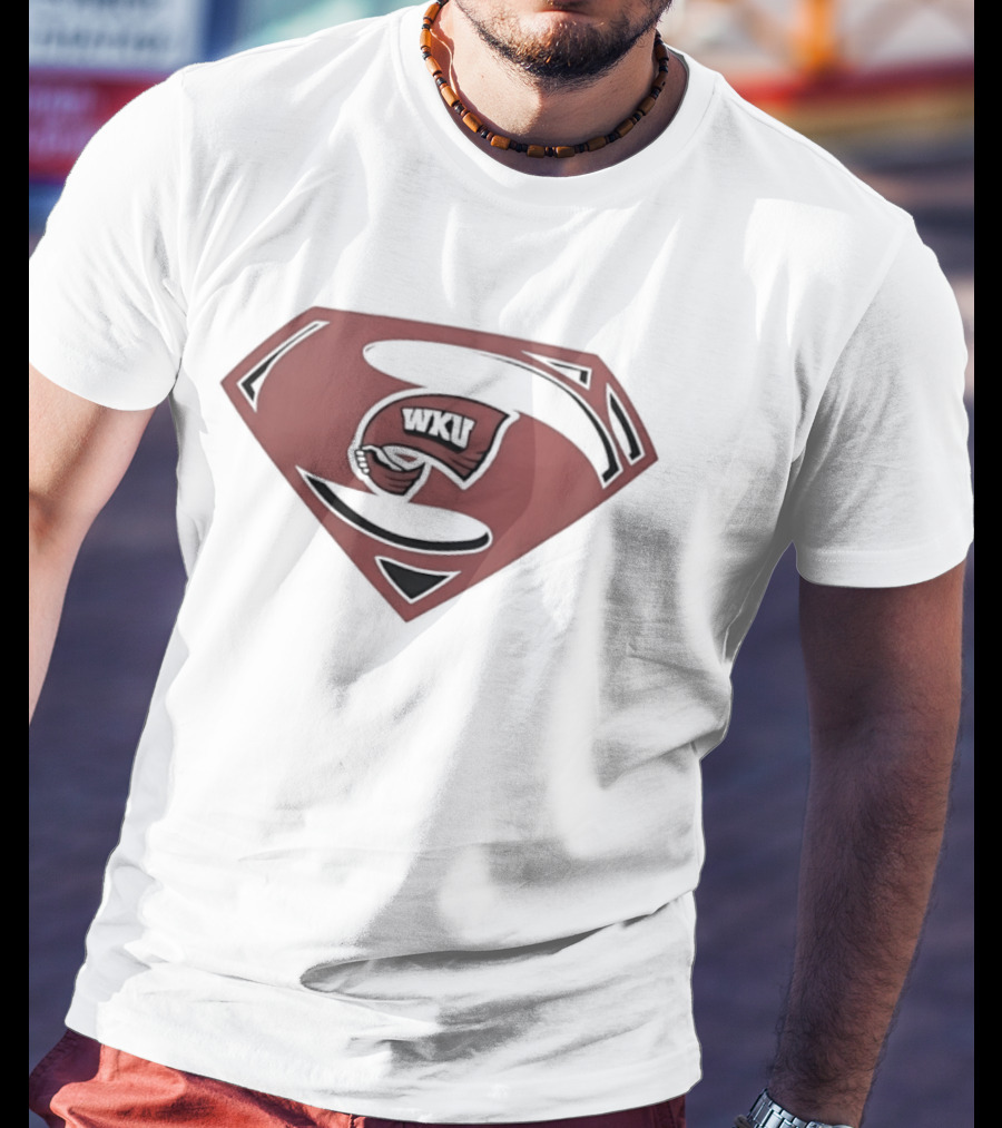WKU Hilltoppers Western Kentucky University Superman T-Shirt