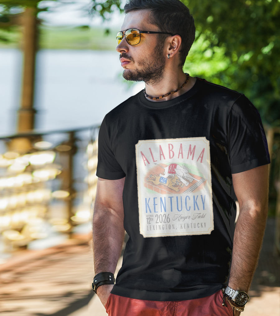 Alabama Vs Kentucky Lexington September 12th 2026 Kroger Field T-Shirt