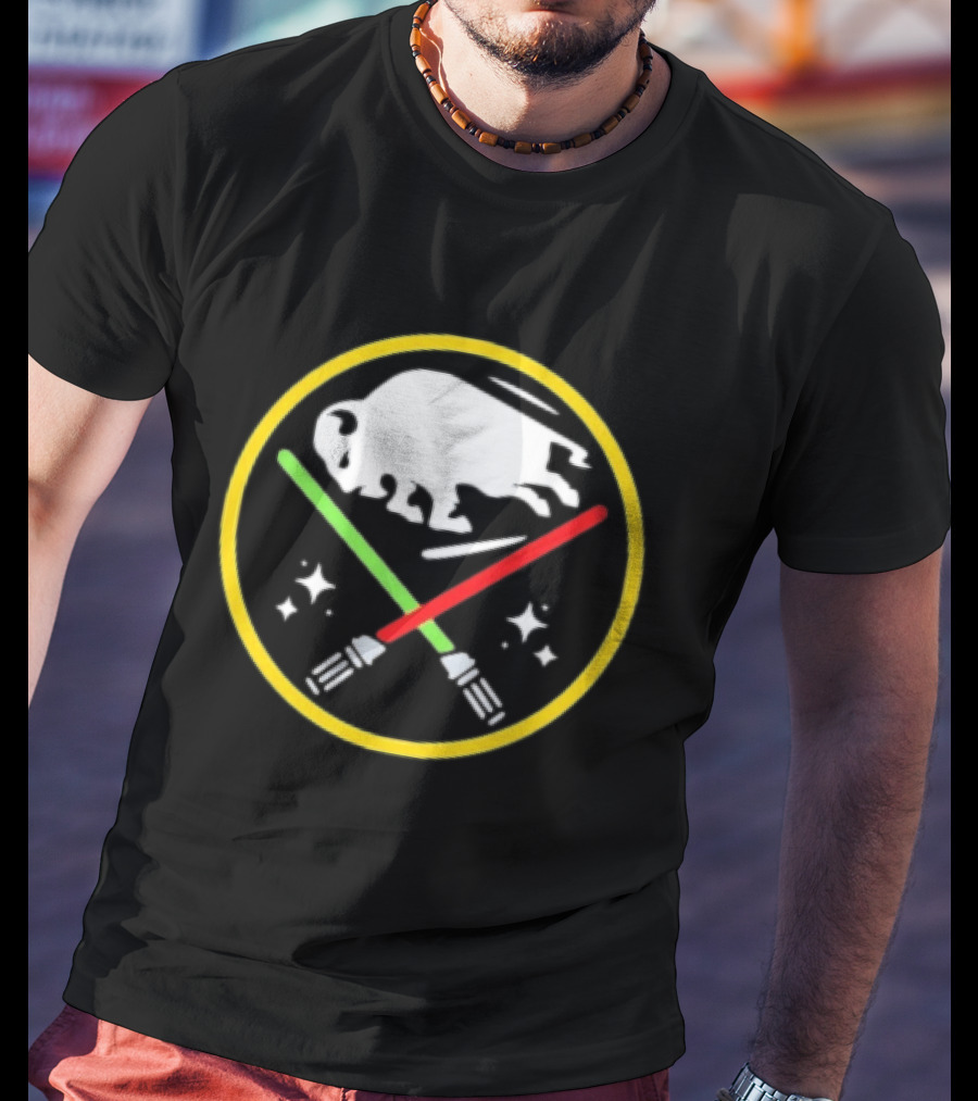 Buffalo Sabres X Star Wars May The 4th Be With You Lightsabers T-Shirt
