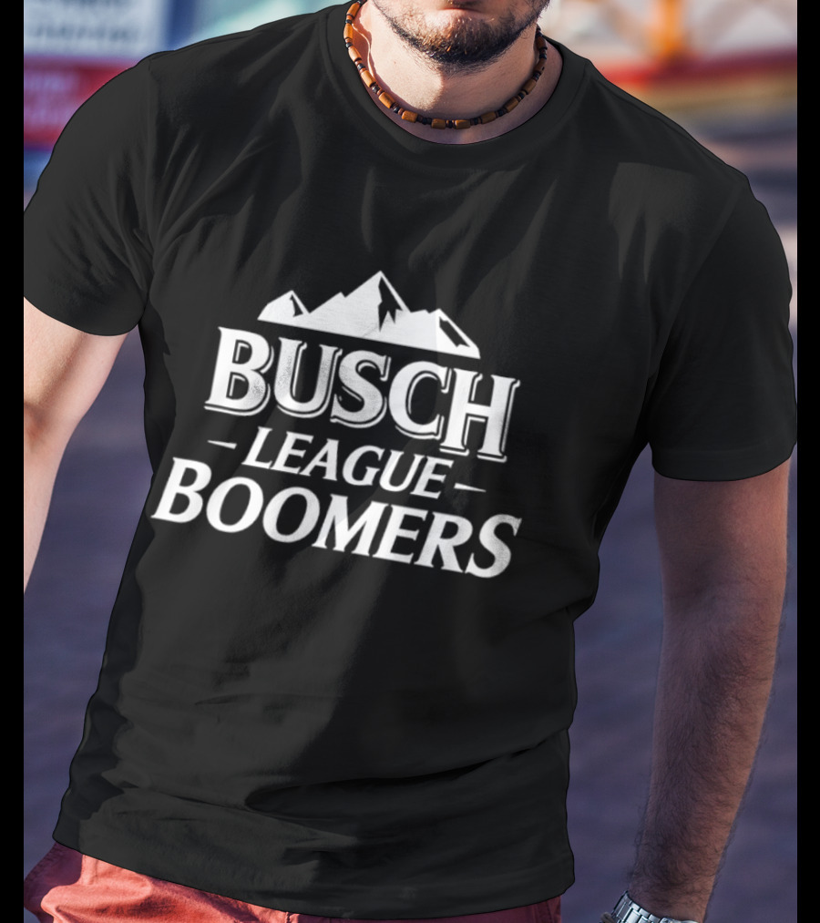 Busch League Boomers Mountain Beer T-Shirt