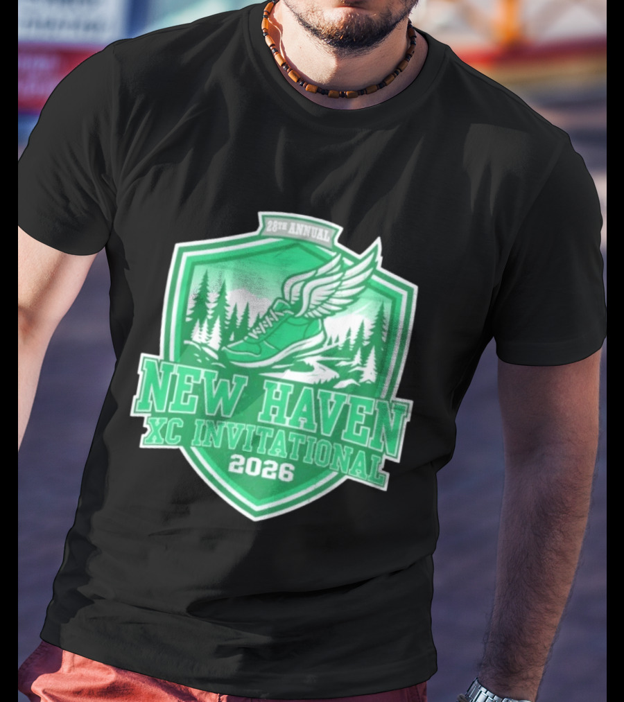 New Haven XC Invitational 2026 28th Annual Cross Country Event T-Shirt