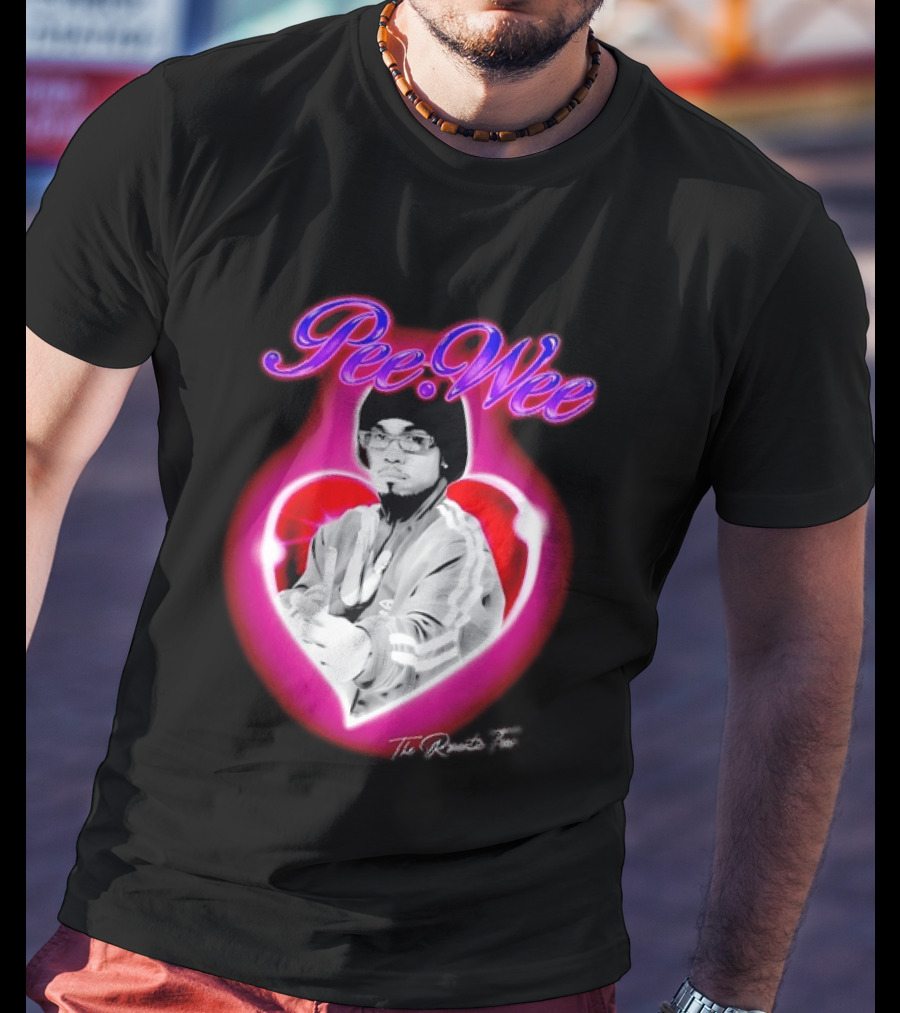 Pee Wee The Romantic Tour Heart Iconic Rap Hip Hop Artist T-Shirt