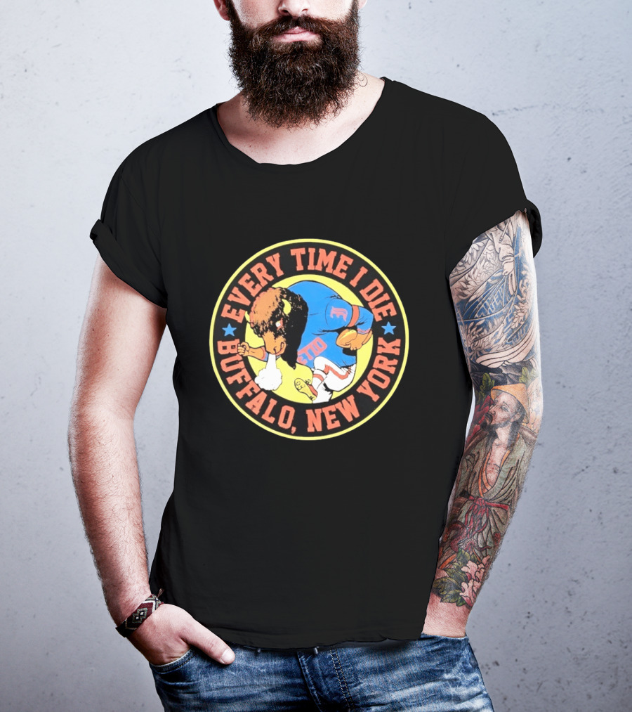 Every Time I Die Buffalo New York Football Buffalo Player T-Shirt