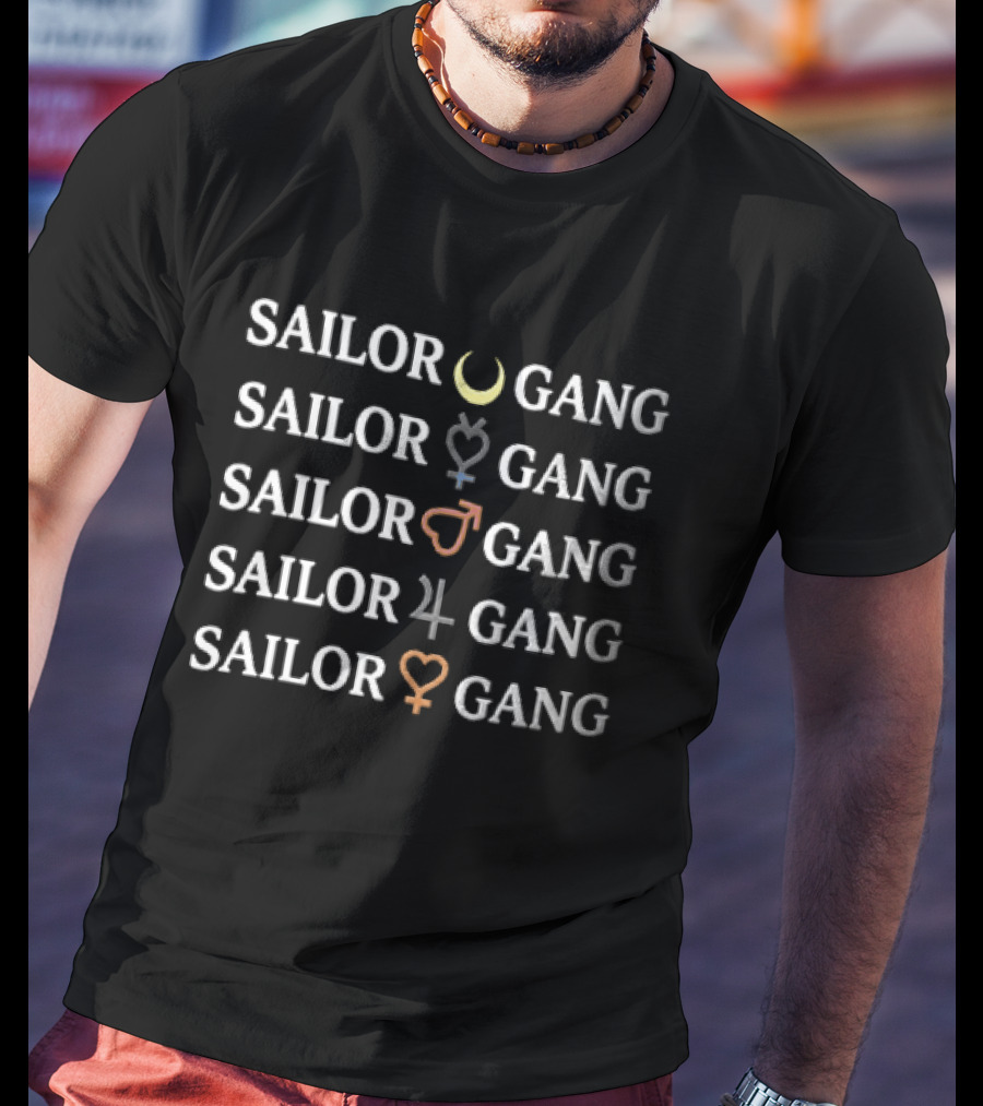 Sailor Moon Inner Senshi Sailor Gang T-Shirt