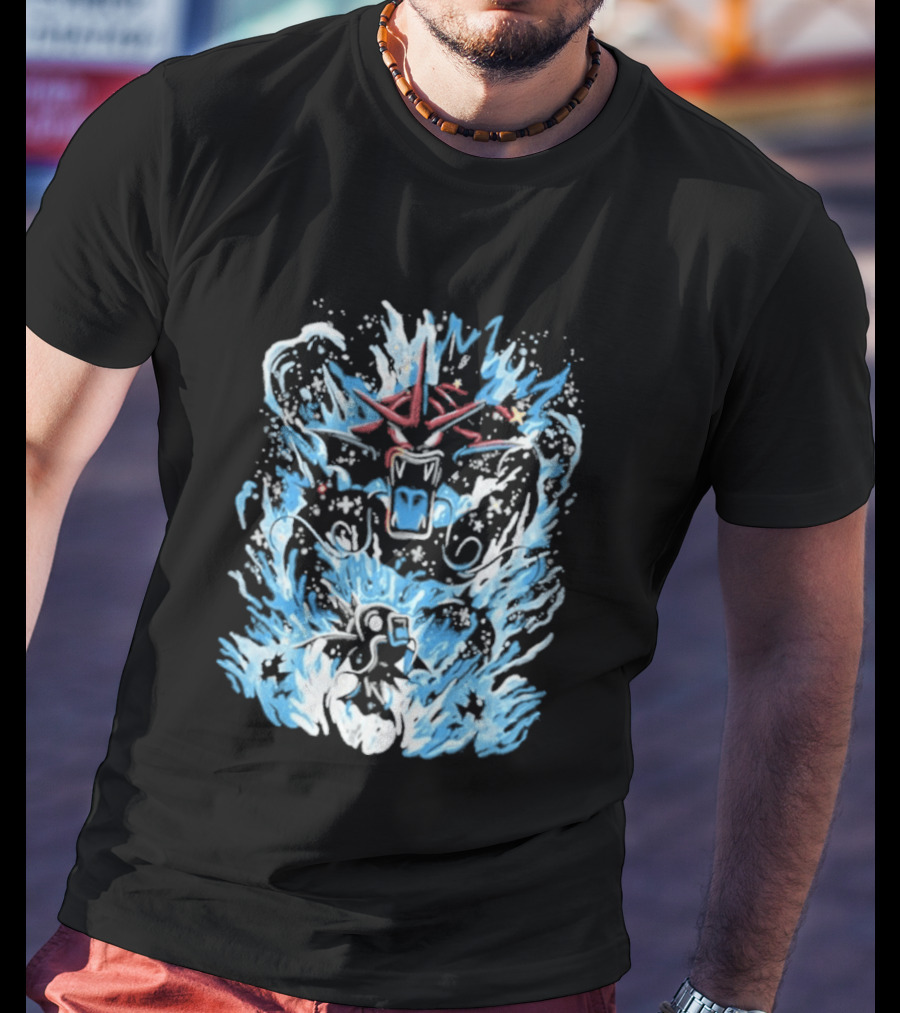 Shiny Rage Water Dragon Splash T-Shirt