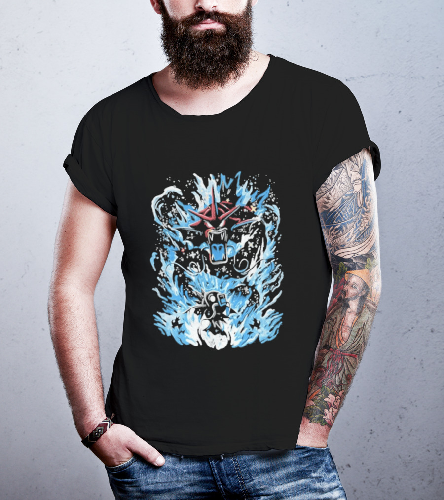 Shiny Rage Water Dragon Splash T-Shirt