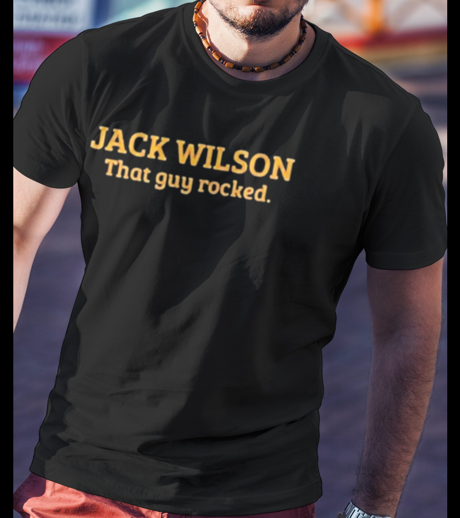 Jack Wilson That Guy Rocked Pittsburgh Pirates T-Shirt
