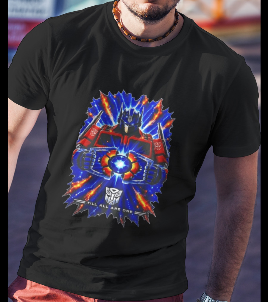 Transformers Optimus Prime Matrix Of Leadership Till All Are One Autobots T-Shirt