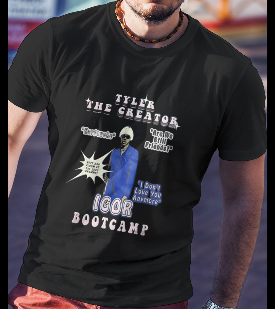 Tyler The Creator Igor Bootcamp Earfquake Are We Still Friends I Don't Love You Anymore Sunglasses Wig T-Shirt