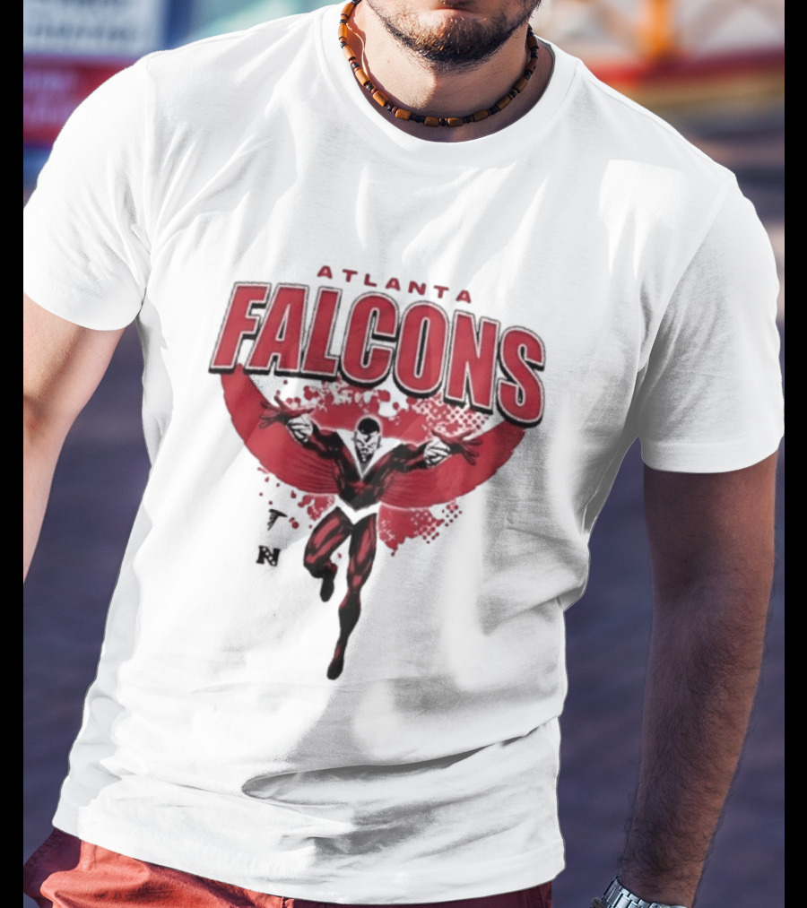 Atlanta Falcons Superhero T-Shirt