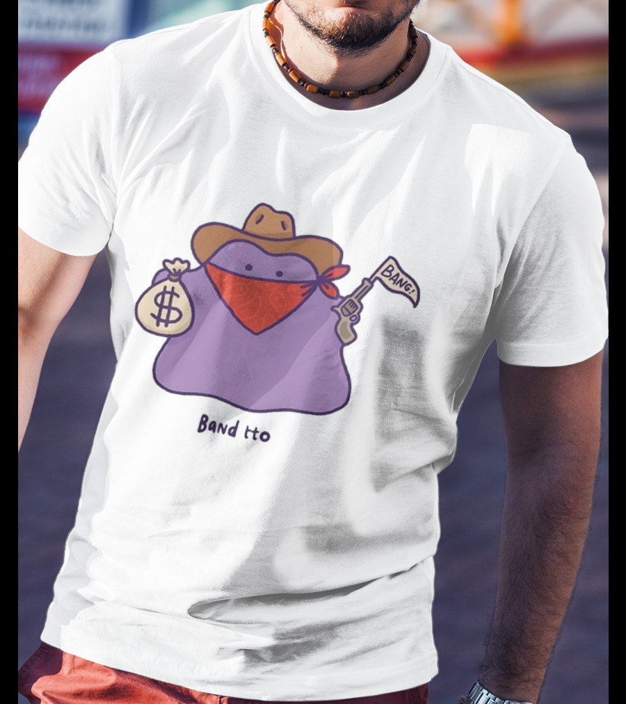 Banditto Cowboy Ditto Outlaw Pokemon Bandit Bang T-Shirt