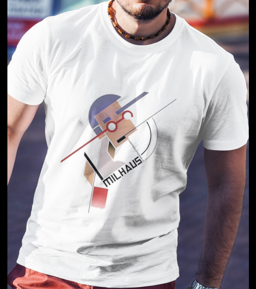 Everything's Coming Up Milhaus Milhouse Van Houten Abstract Geometric T-Shirt