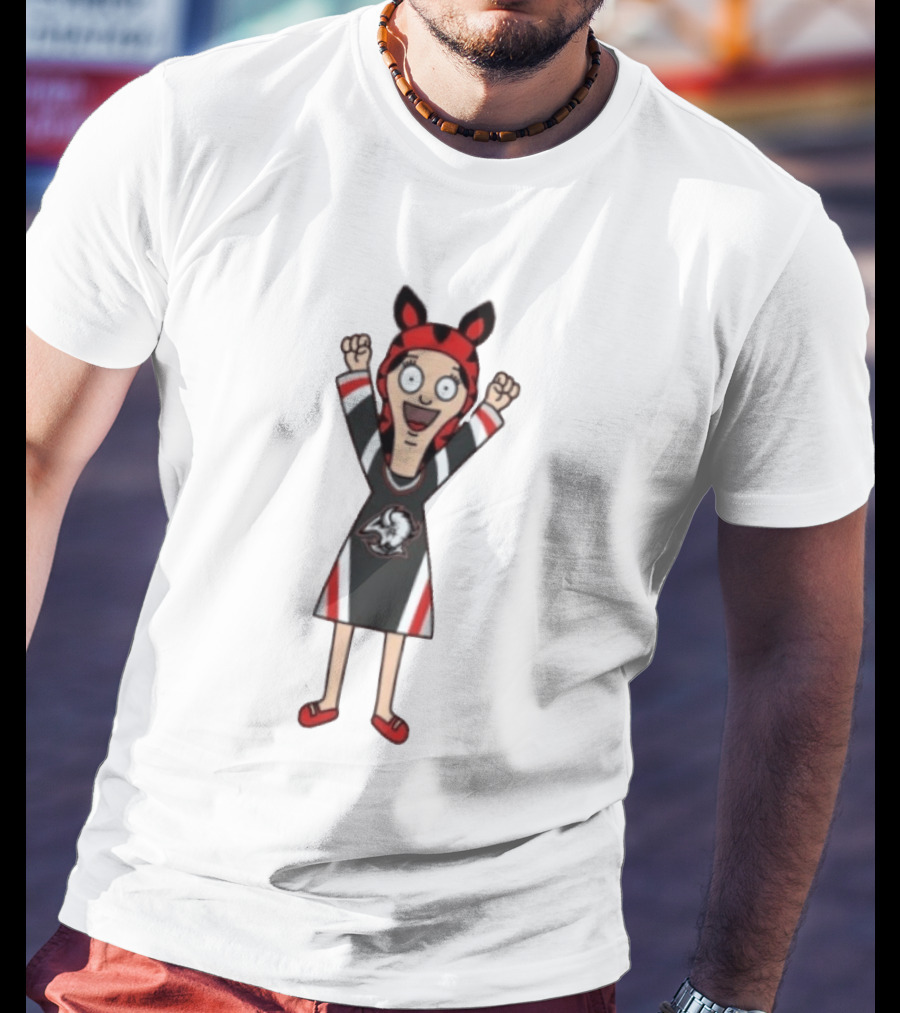 Tina Belcher Buffalo Sabres Bob's Burgers Fan Mashup T-Shirt
