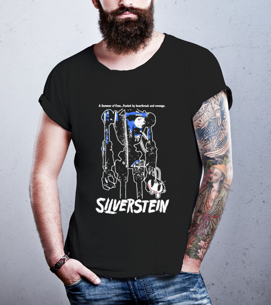 Silverstein A Summer Of Emo Fueled By Heartbreak And Revenge Robot T-Shirt