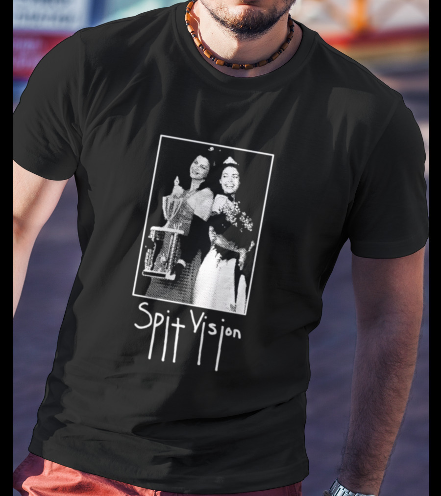Spit Vision Vintage Beauty Pageant Halftone T-Shirt