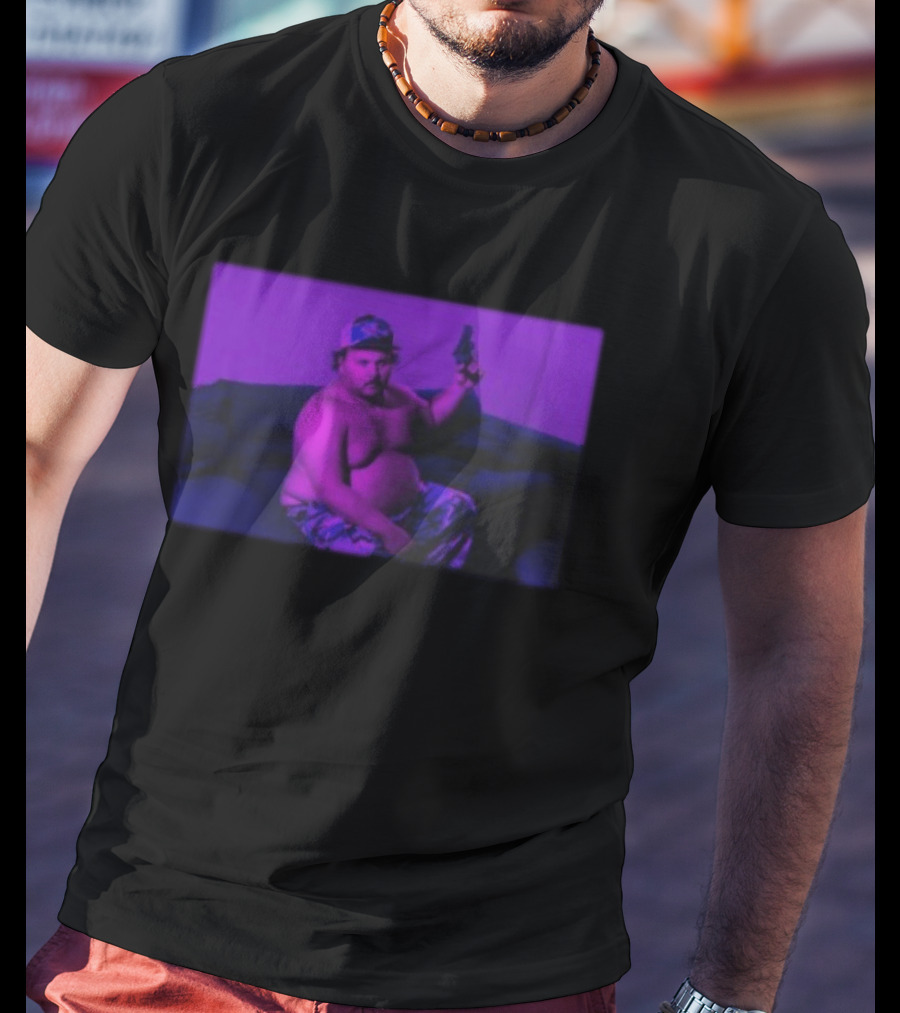 Stavvy Store Victory Or Else Humor Statement With Gun Image T-Shirt