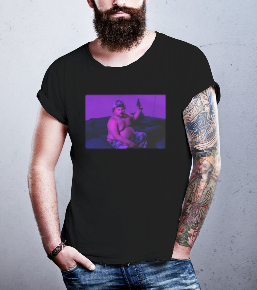 Stavvy Store Victory Or Else Humor Statement With Gun Image T-Shirt