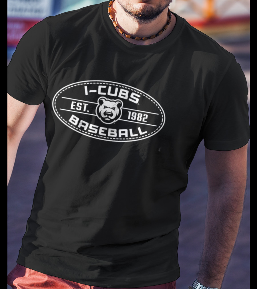 Iowa Cubs Est 1982 Baseball MiLB Triple A Classic Retro Fan Merchandise T-Shirt