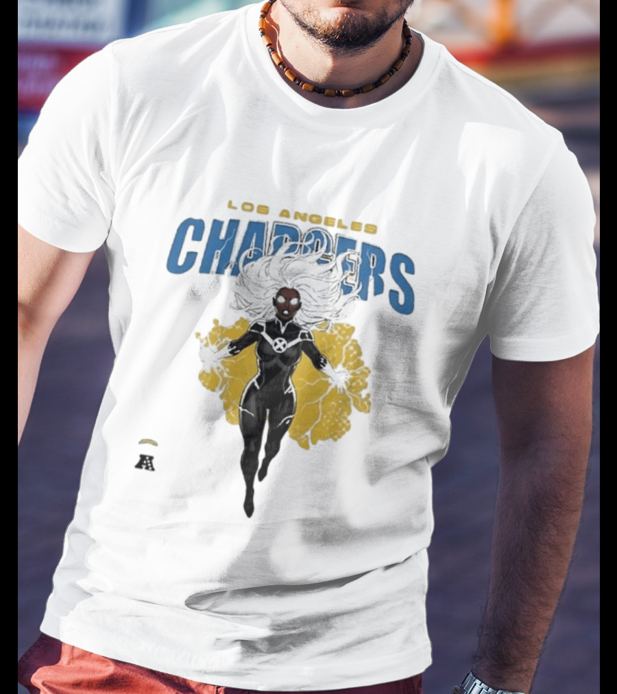 Los Angeles Chargers Storm X Men Marvel T-Shirt