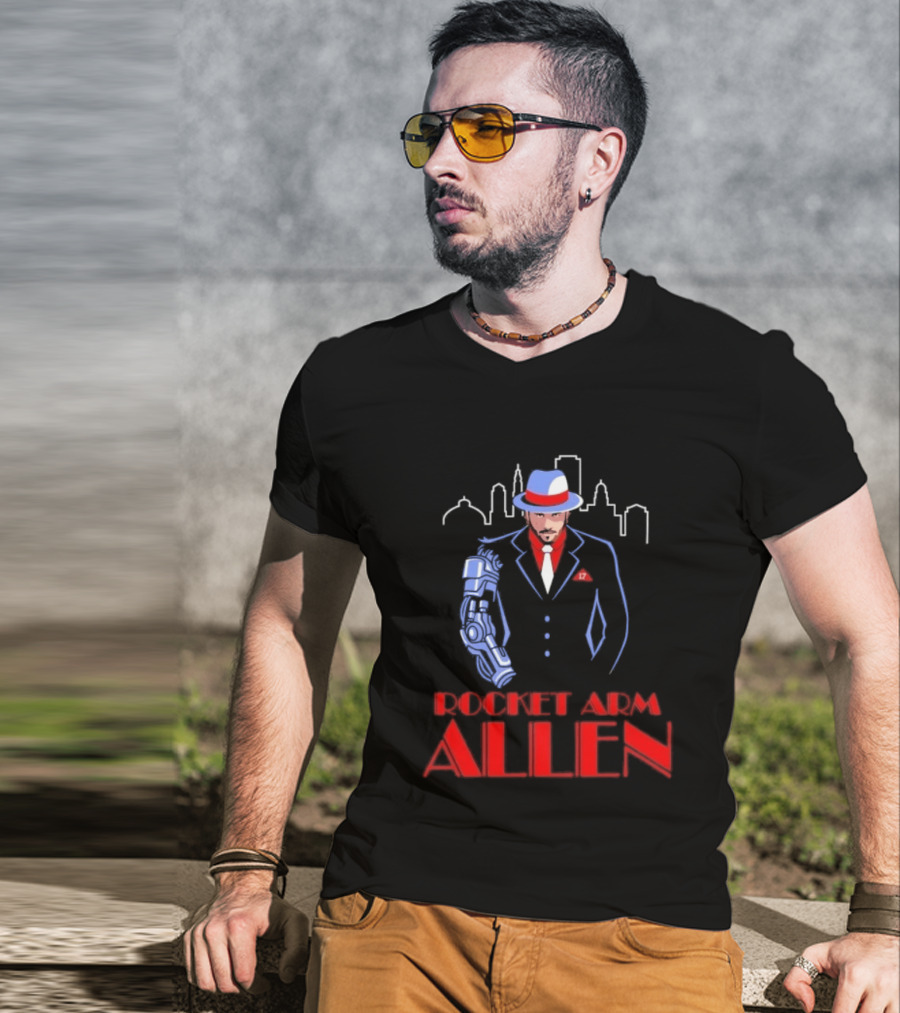 Josh Allen Rocket Arm Allen Buffalo Bills T-Shirt