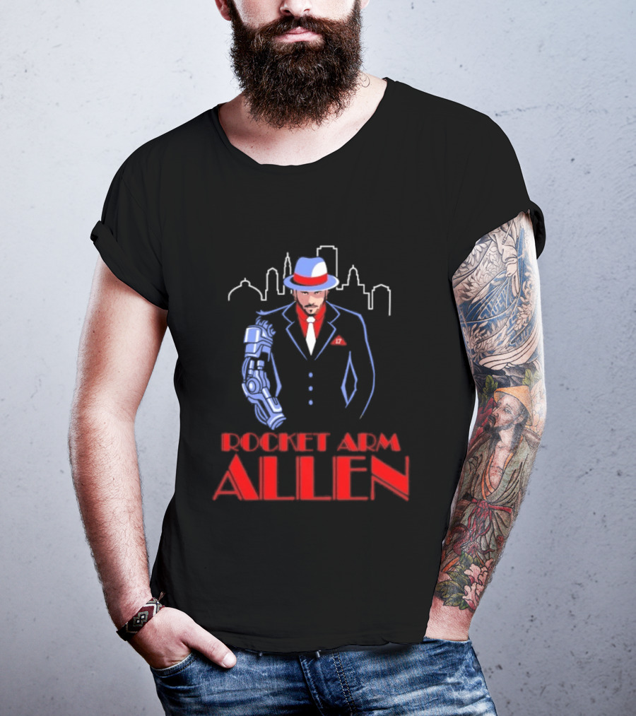 Josh Allen Rocket Arm Allen Buffalo Bills T-Shirt