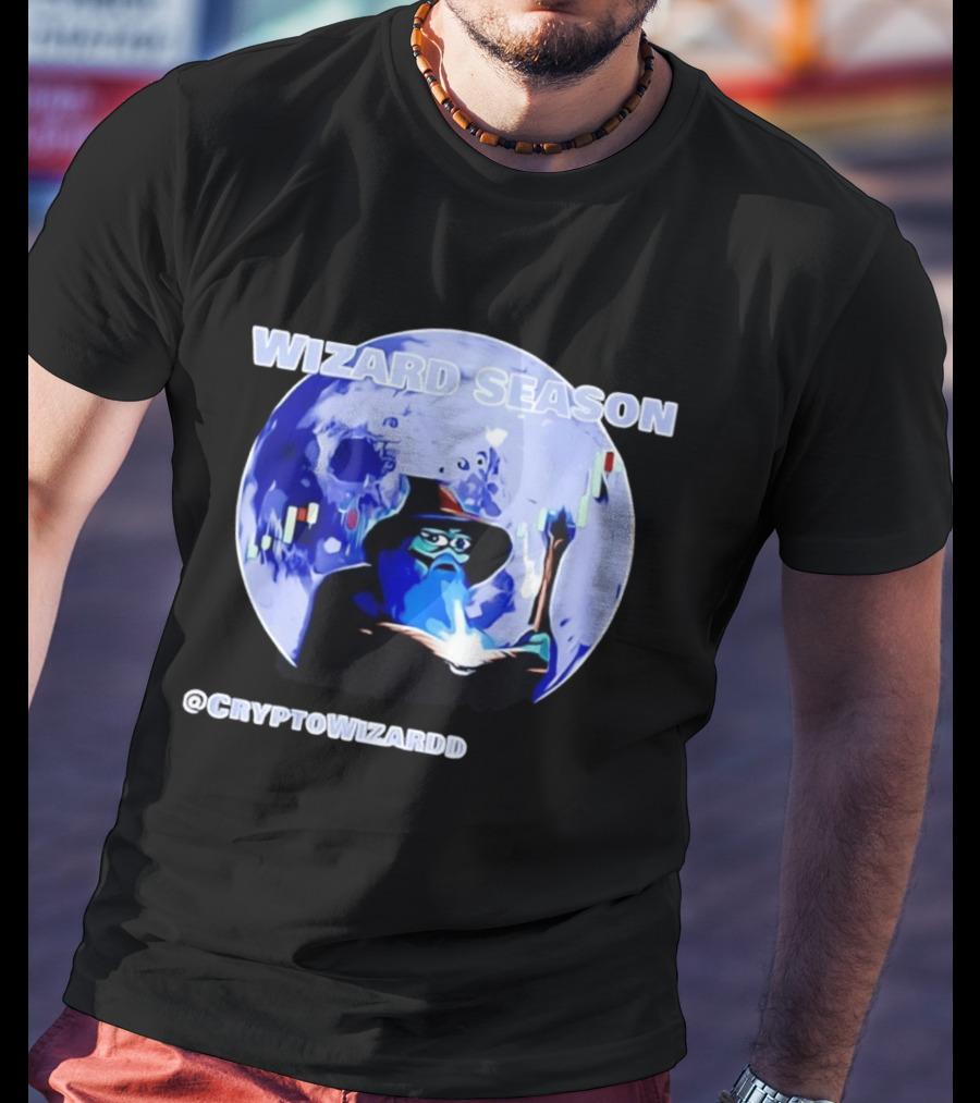 Wizard Season Crypto Trading Bitcoin Wizardry Trend @CryptoWizardd T-Shirt