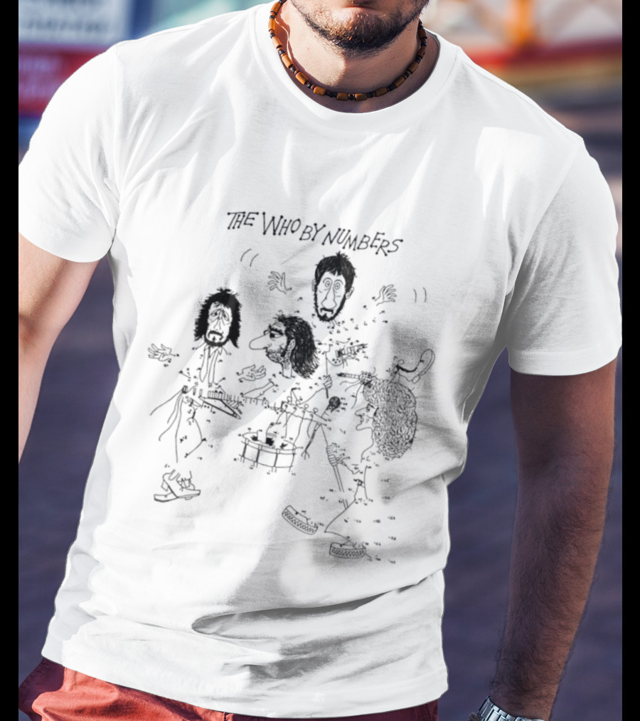 The Who By Numbers Band Members Connect The Dots T-Shirt
