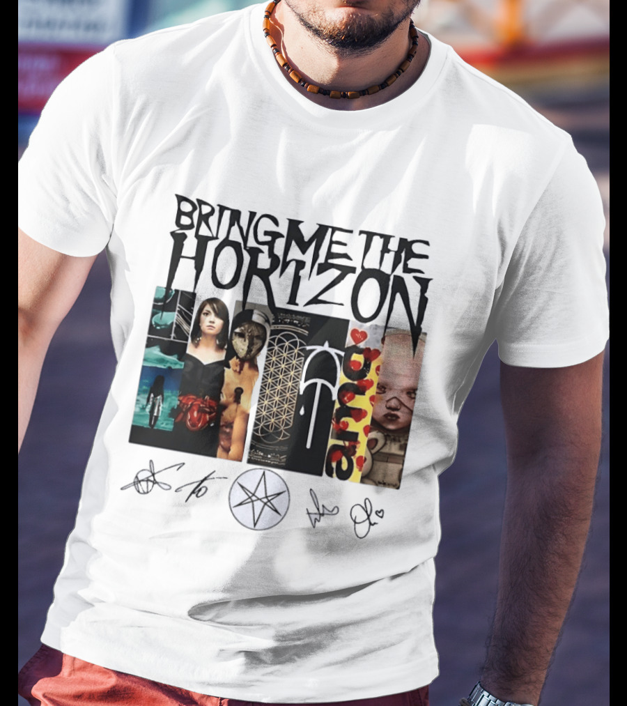 Bring Me The Horizon BMTH Amo Album Art Collage T-Shirt