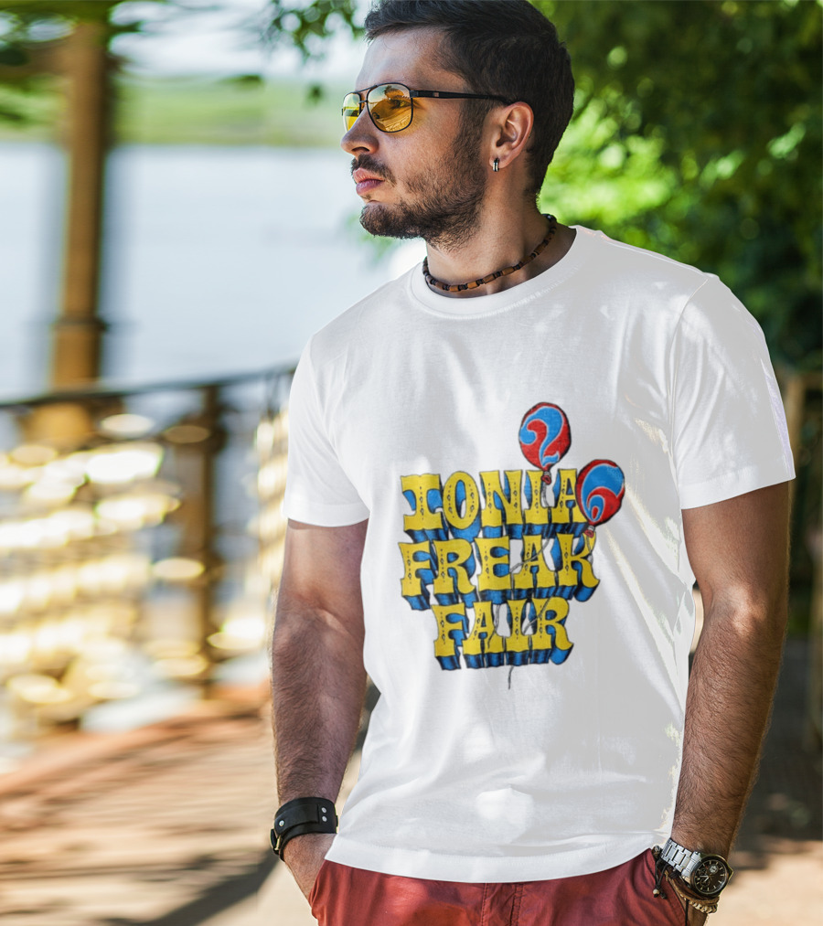 Ionia Freak Fair Colorful Balloon T-Shirt